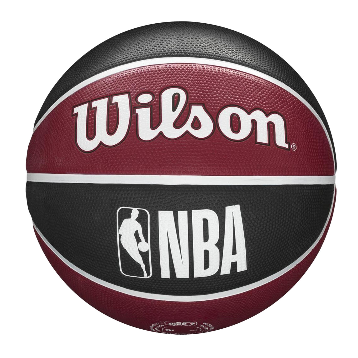 Balón de Baloncesto NBA Team Diseño Miami Heat Rojo 7 2/2