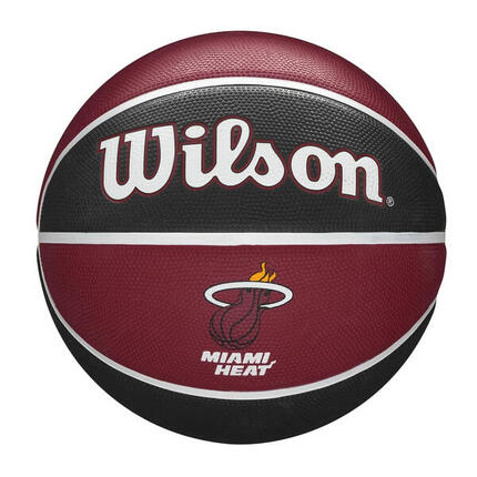 Ballon De Basket Motif/style Miami Heat NBA TEAM (Rouge) Taille 7