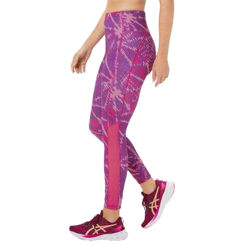 Legging Motif/style Imprimé Intégral SAKURA Femme (Violet Clair) 3/3