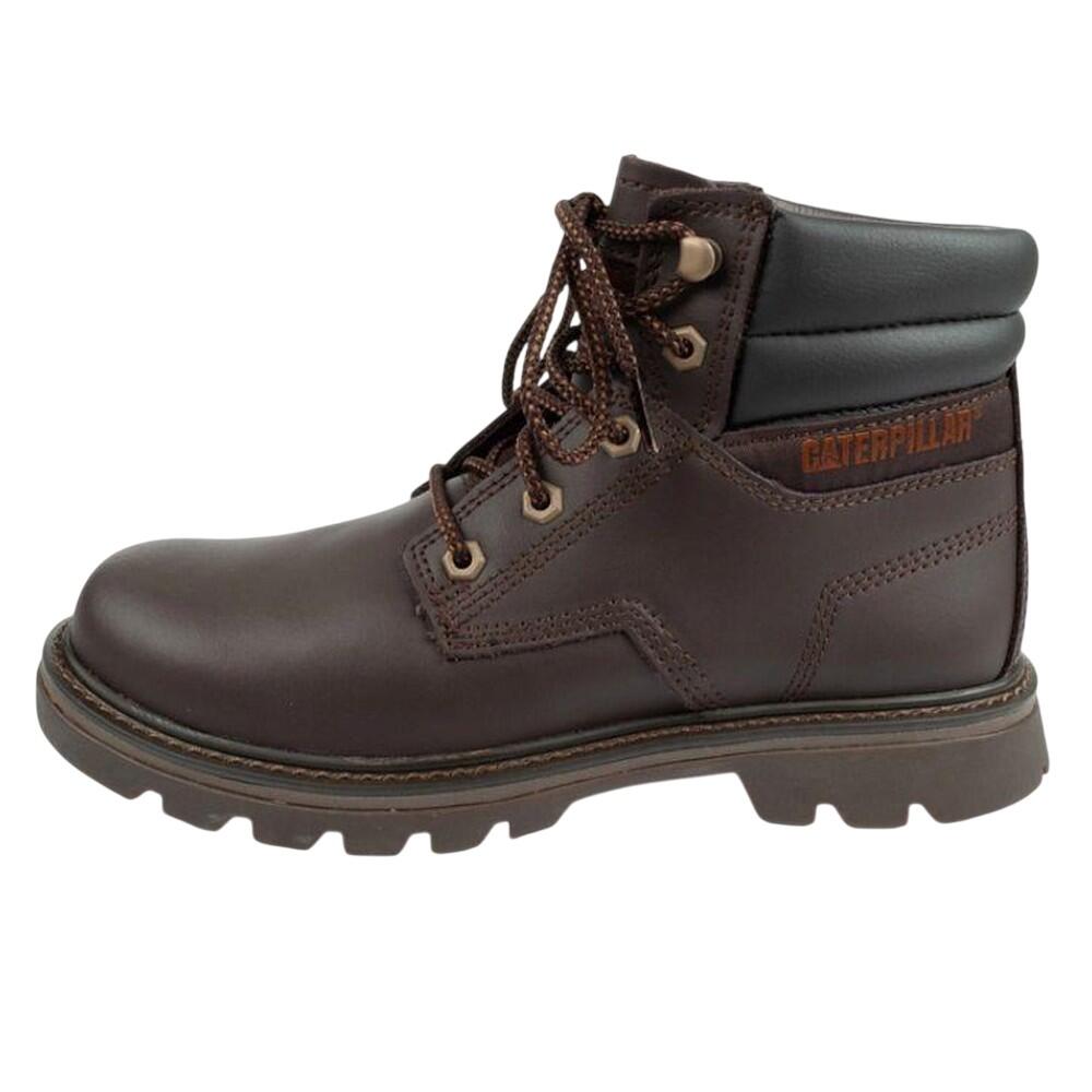 Stivaletti Pelle InvernoUomo Caterpillar Quadrate Marrone 3/7