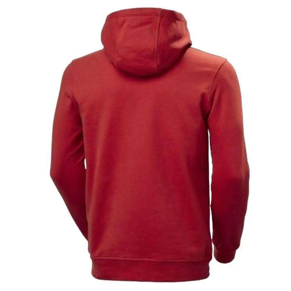 Sweat À Capuche Motif/style Logo Homme (Rouge) 2/2