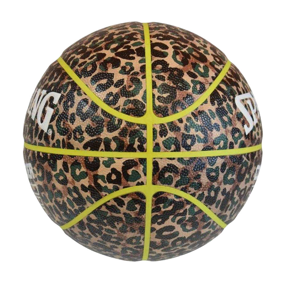 Ballon De Basket Motif/style Imprimé Léopard COMMANDER (Marron) Taille 7 3/3