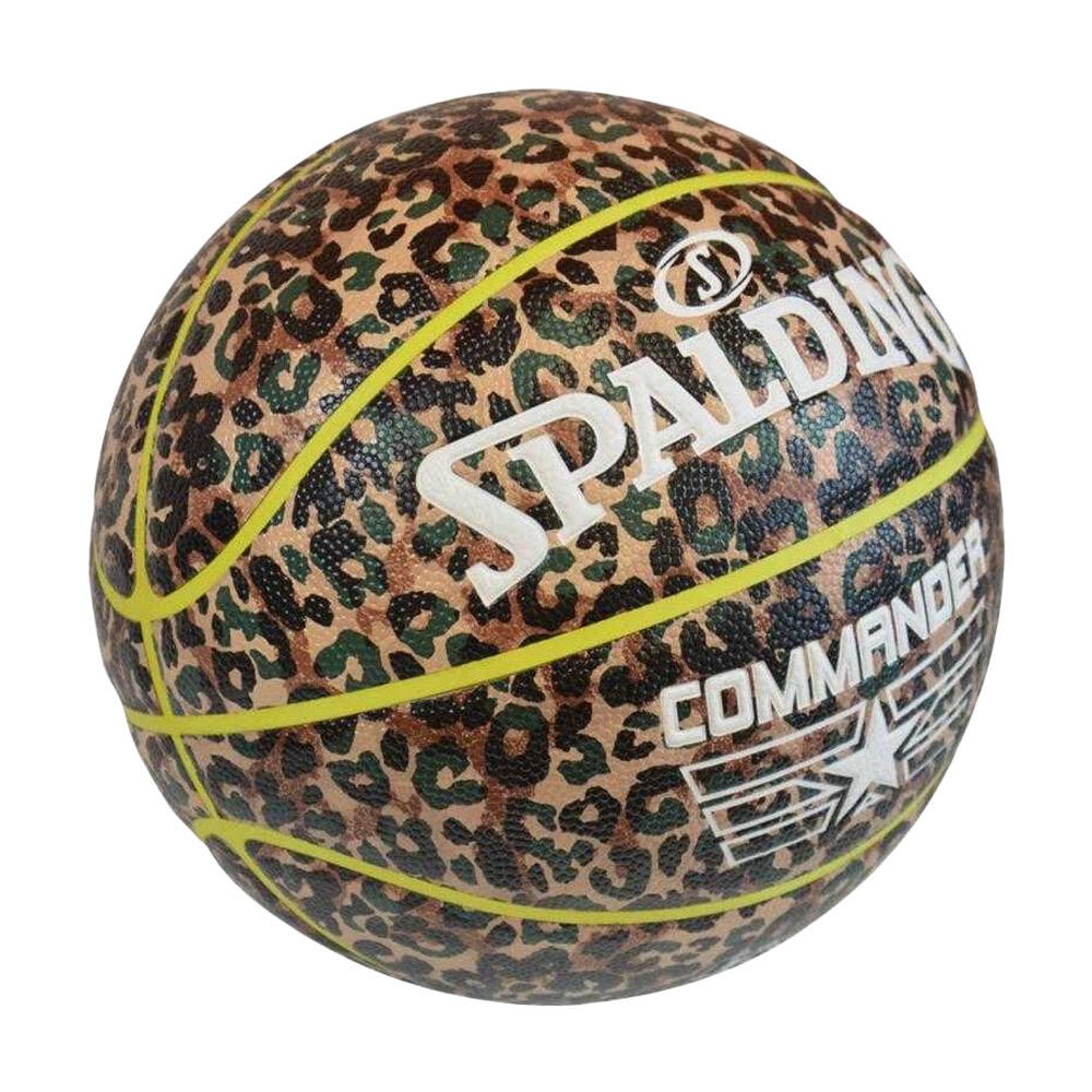 Ballon De Basket Motif/style Imprimé Léopard COMMANDER (Marron) Taille 7 2/3