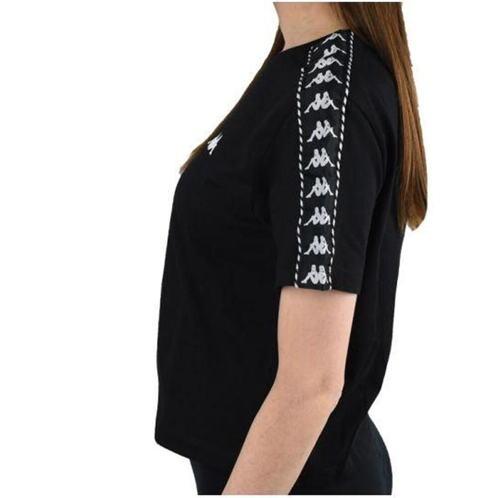 Camiseta Inula para Mujer Negro 3/4
