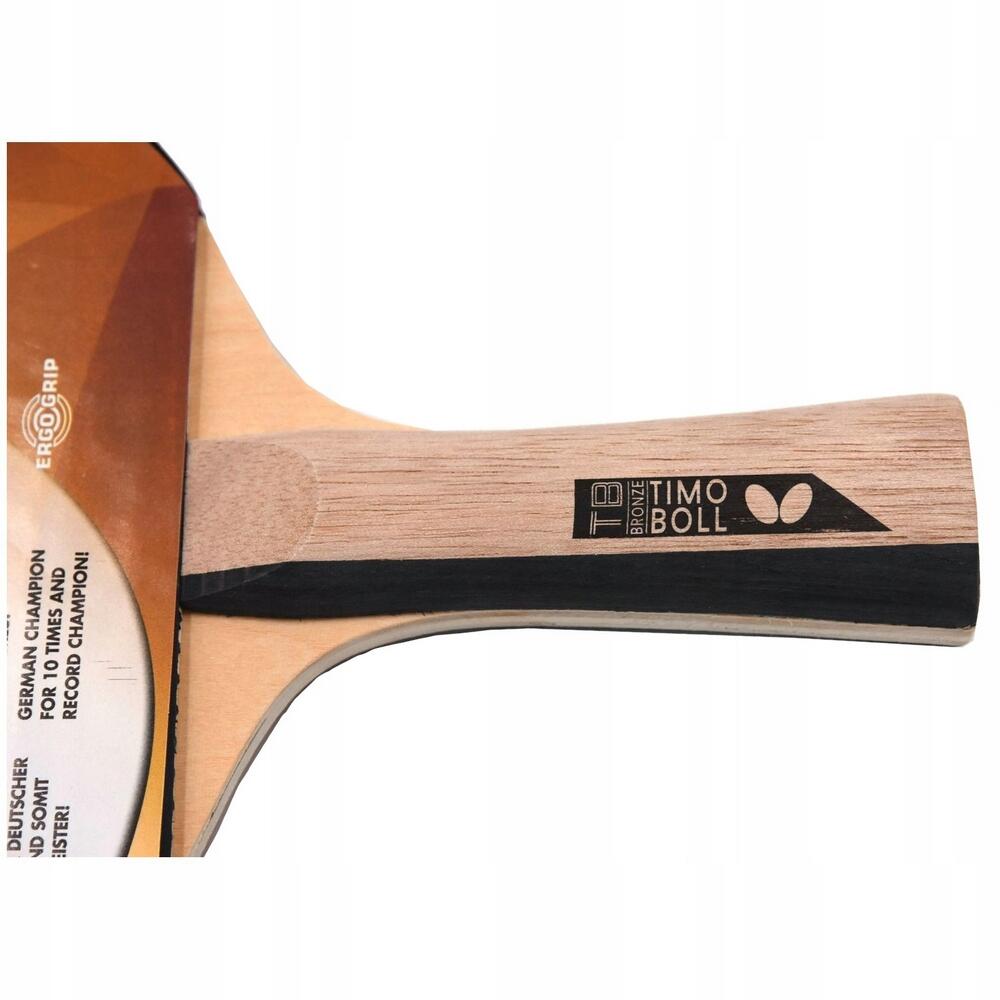 Raqueta de Tenis de Mesa Timo Boll Bronce Marrón Talla Única 2/3
