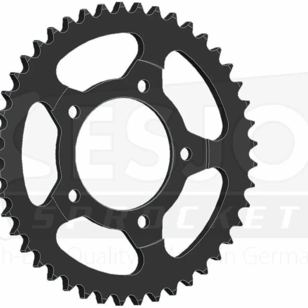 ESJOT Chain Wheel 530 — 46T, Steel, Black.