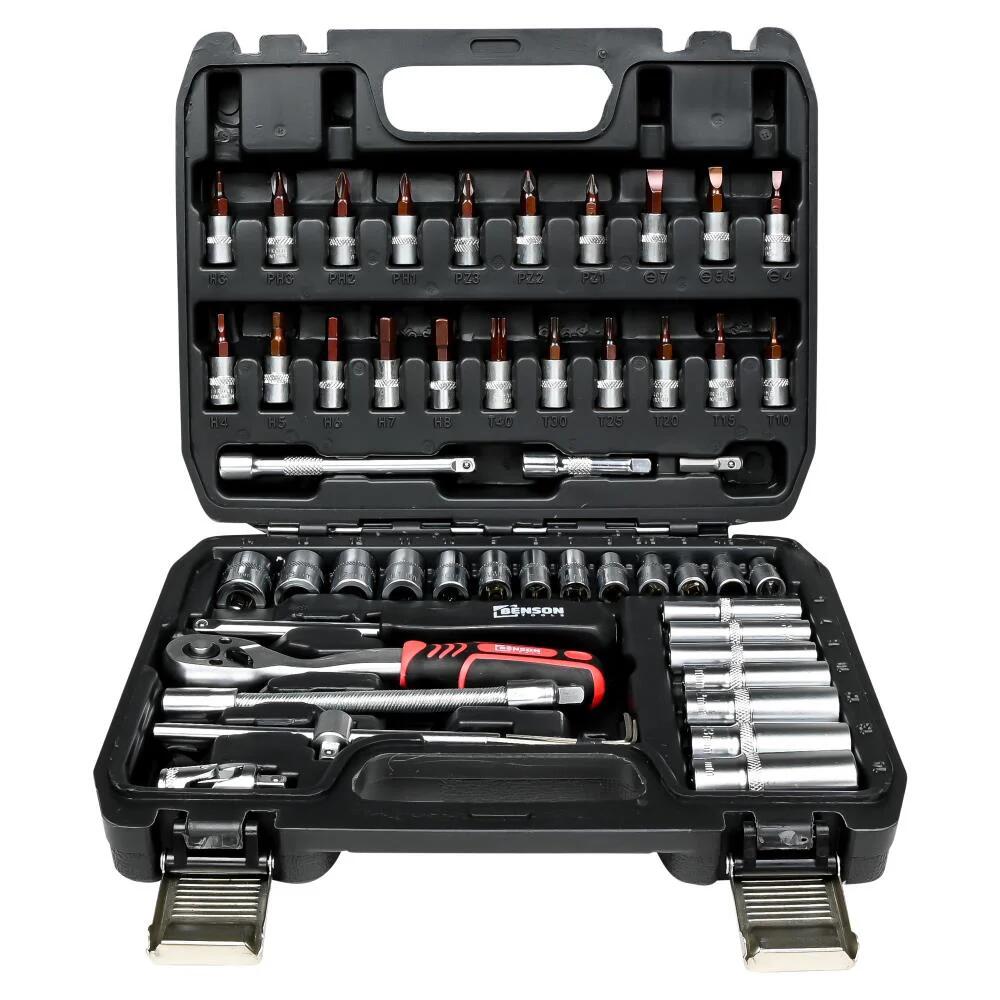 53-piece socket wrench set + bits