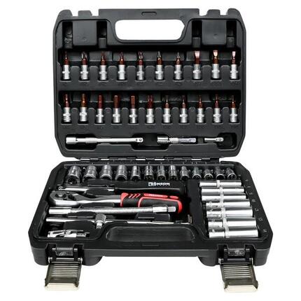 Steckschlüsselsatz 53-teilig mit Bits