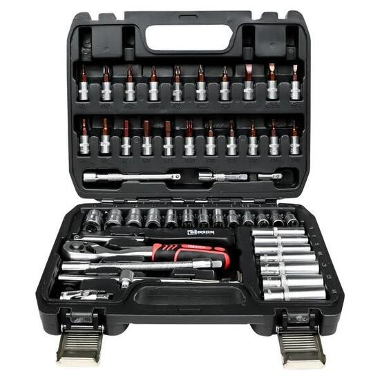 Steckschlüsselsatz 53-teilig mit Bits