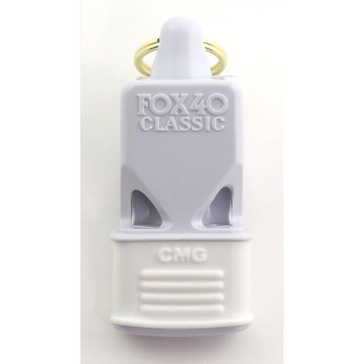 Fluier Fox40 Classic CMG, alb