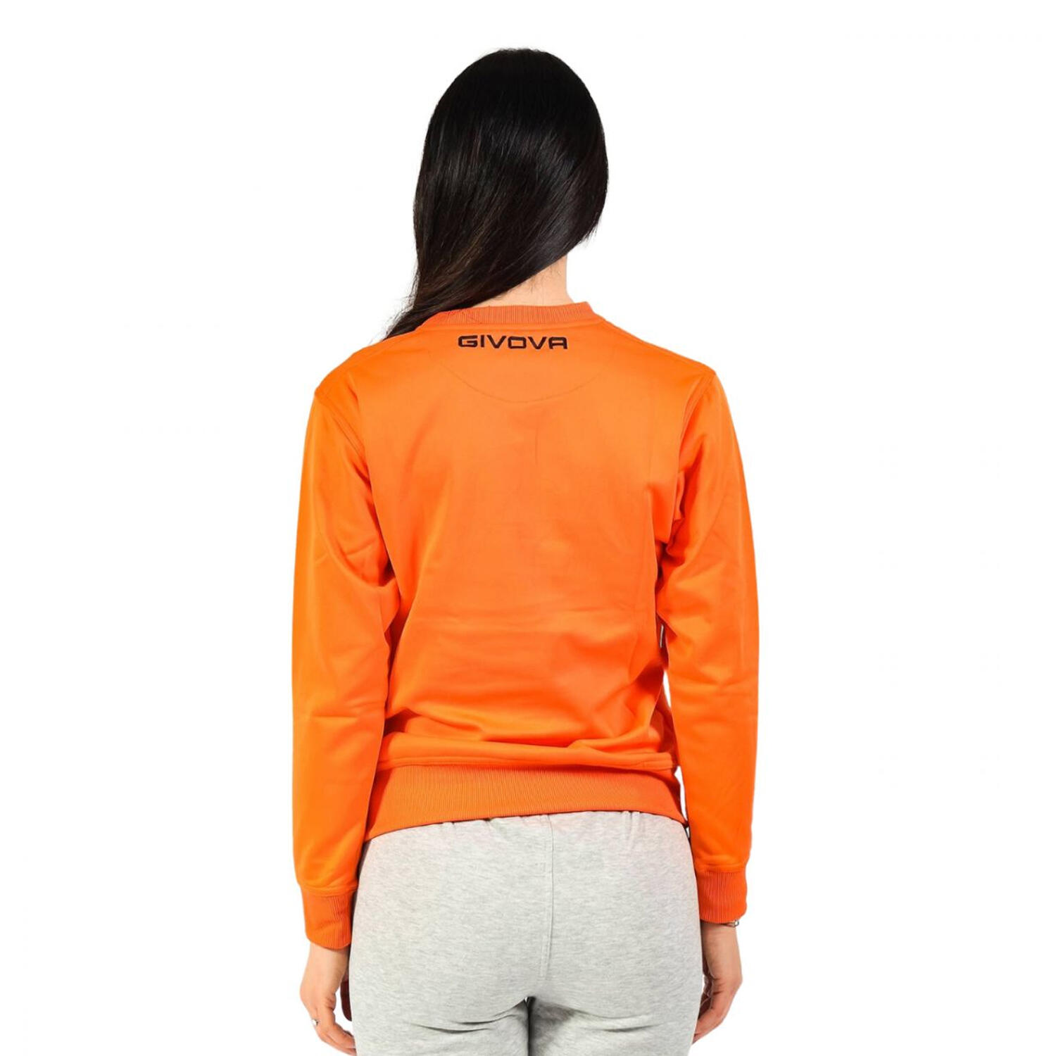 Felpa Uomo Givova Maglia One Arancio 3/3