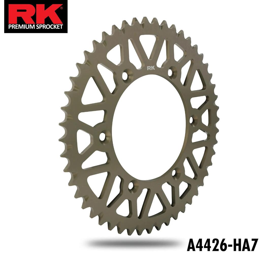 RK 520 Chainwheel 49T Hard-Anodized Aluminum