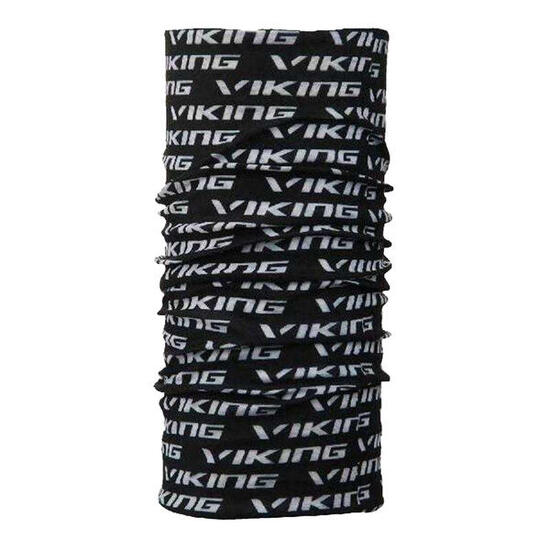Bandana Logo Ripetuto Adulto Unisex Viking Nero
