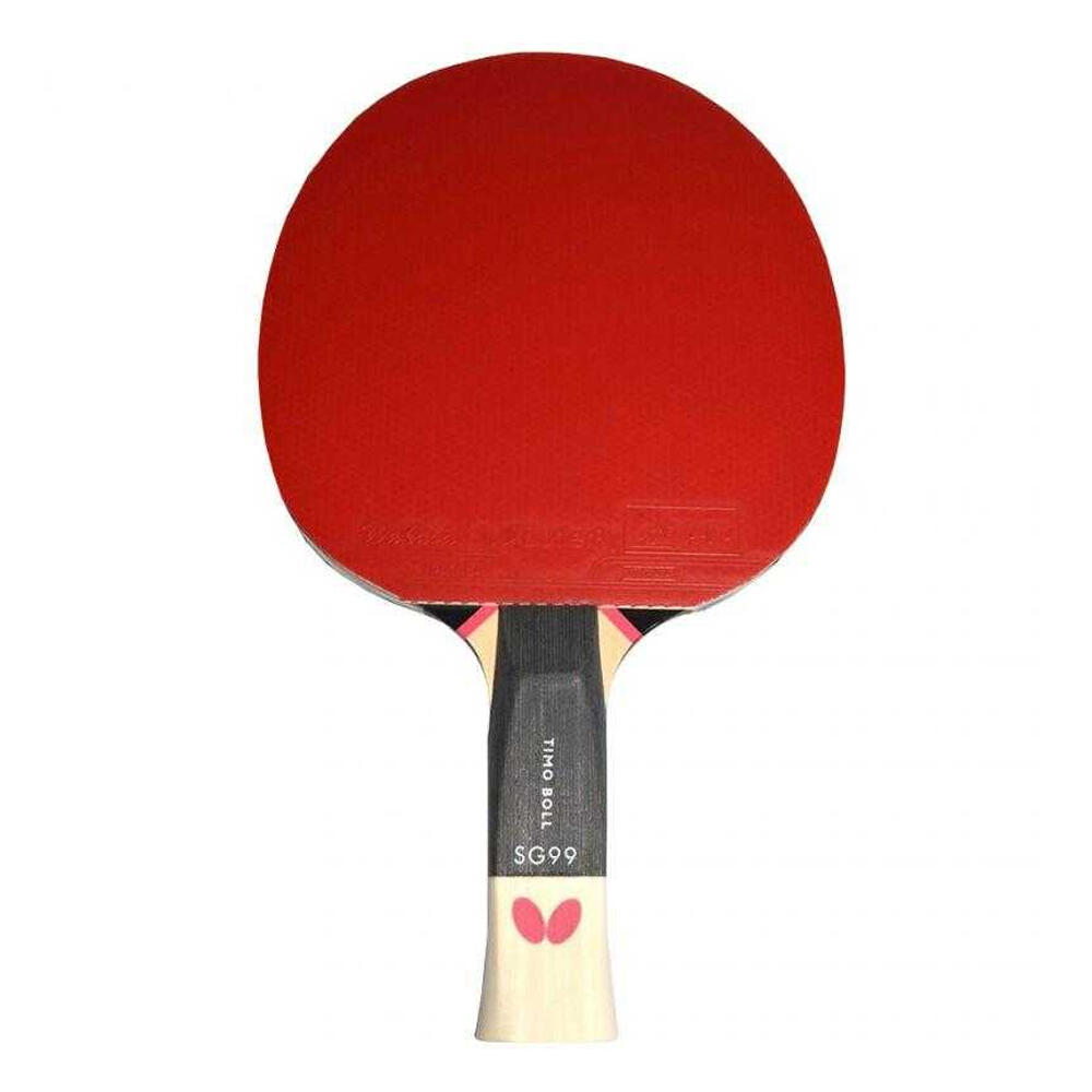 Mazza Da Ping Pong Butterfly Timo Boll SG99 Nero Rosso Taglia Unica 2/3