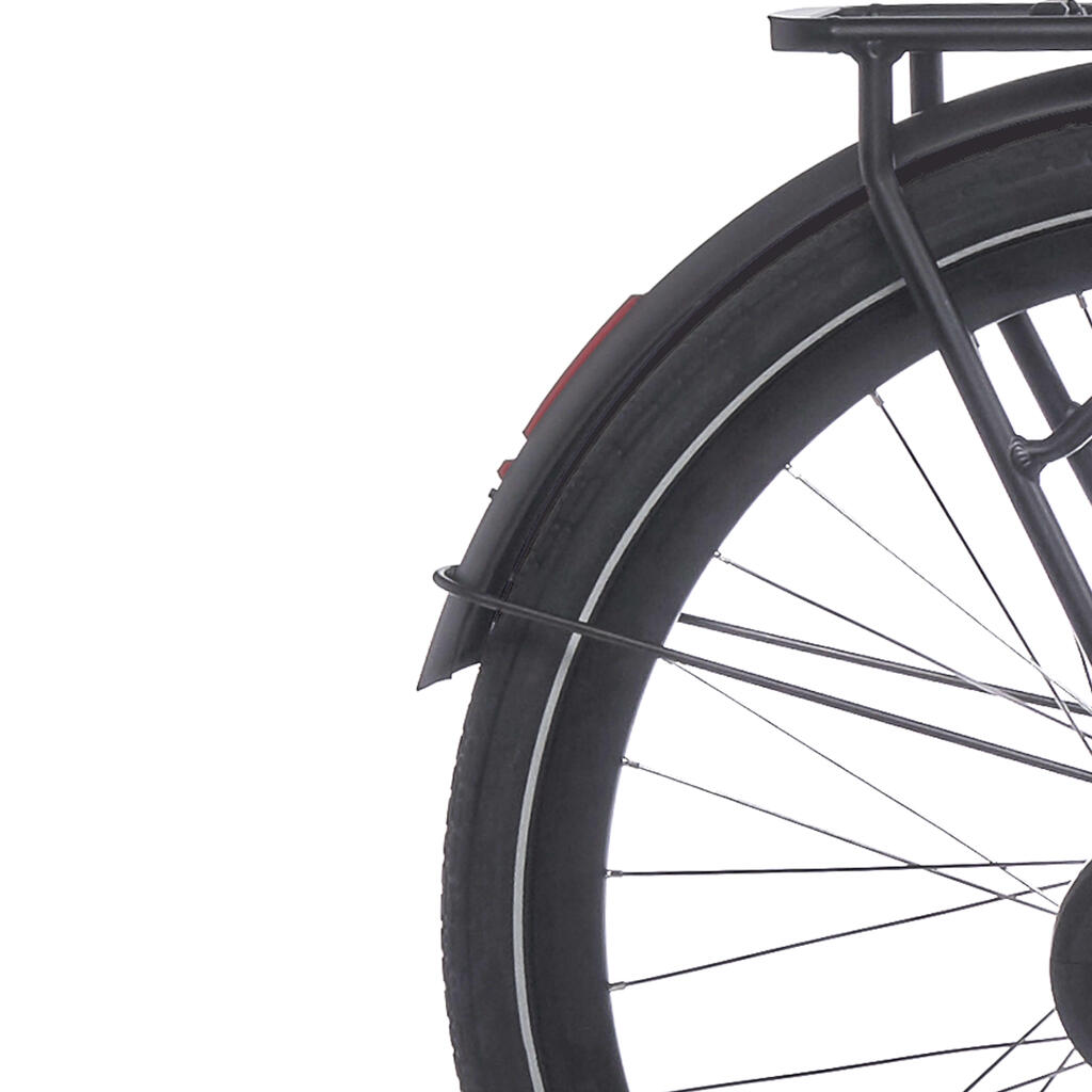 Cortina Rear Fender 28 E-Nite W51/L1180 mm Black Graphite Matt