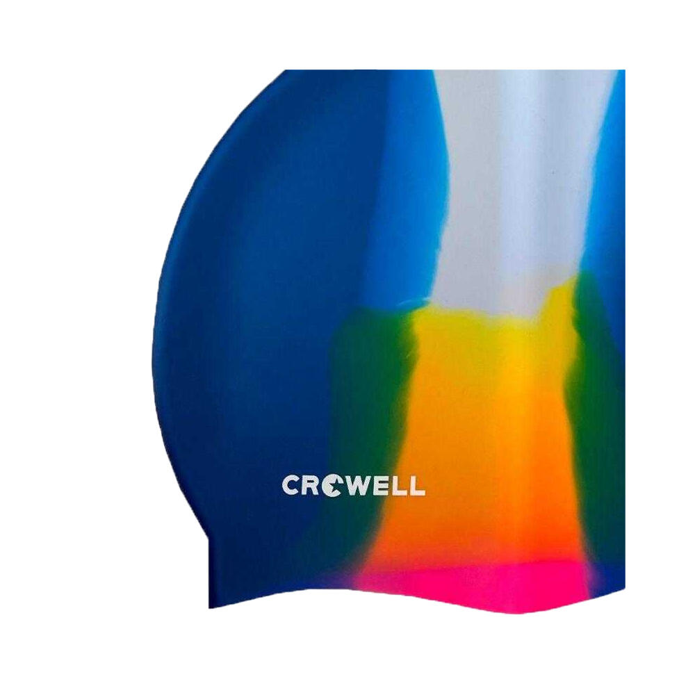 Cuffia Da Nuoto Silicone Adulto Unisex Crowell Multicolore 2/2