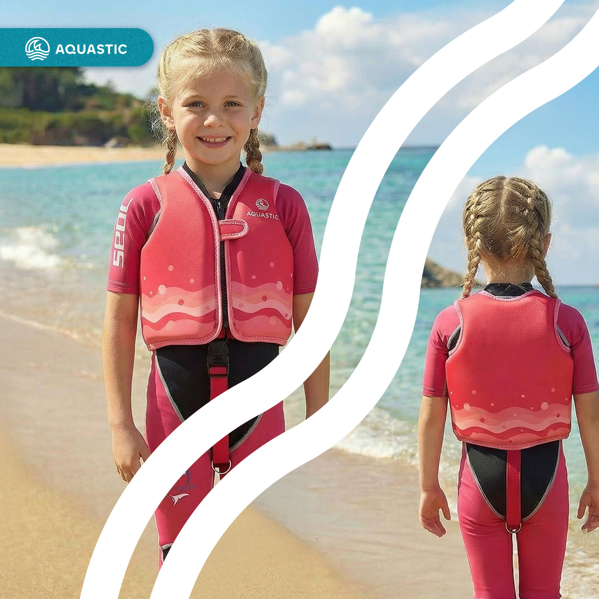 Kinderreddingsvest AQUASTIC Junior 7/7