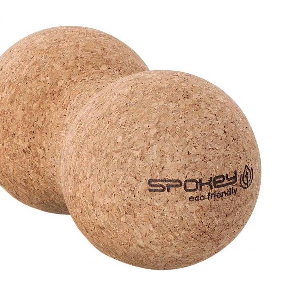 Quercia Doppio Palla Da Massaggio Spokey Marrone Taglia Unica 3/3