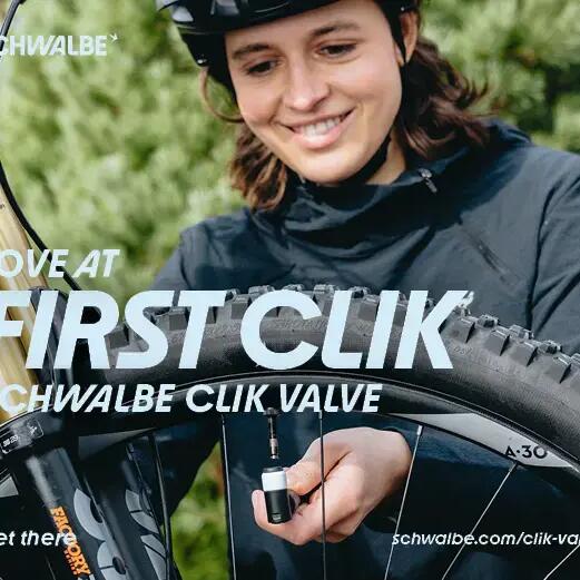 Schwalbe SCV6 20" inner tube with 40mm Clik valve