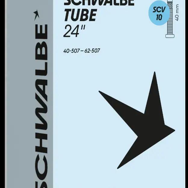 Schwalbe SCV10 inner tube 24x1.75 (40/62-507) 40mm click valve