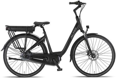 Altec montana e-bike dames 28 inch 47cm middenmotor zwart 7v hydraulische schijf