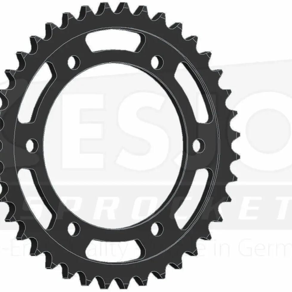 ESJOT 530 Chain Wheel — 40 Teeth, Steel, Black.