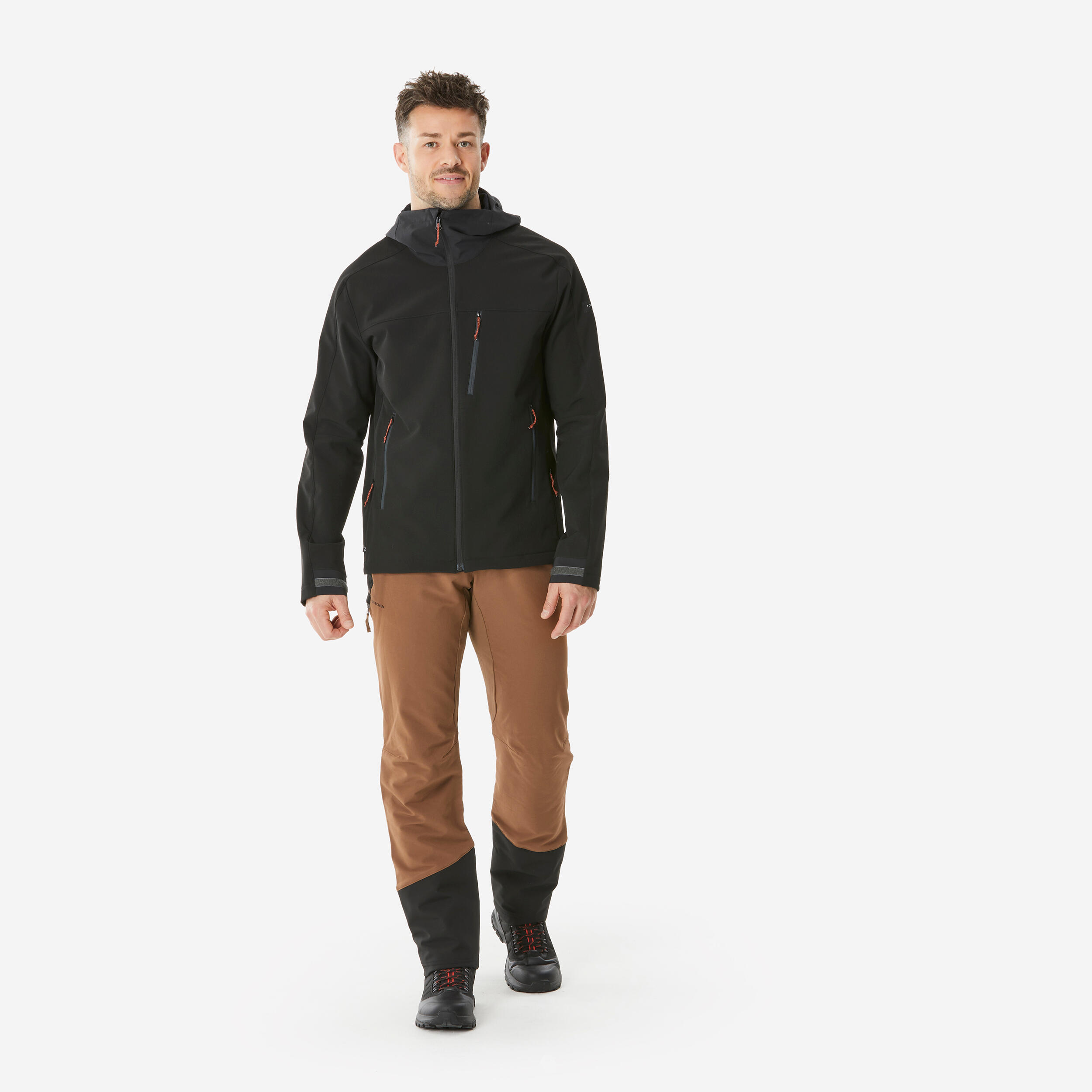 Second Life - Spodnie turystyczne męskie Quechua SH500 Warm - Stan Dobry 2/5