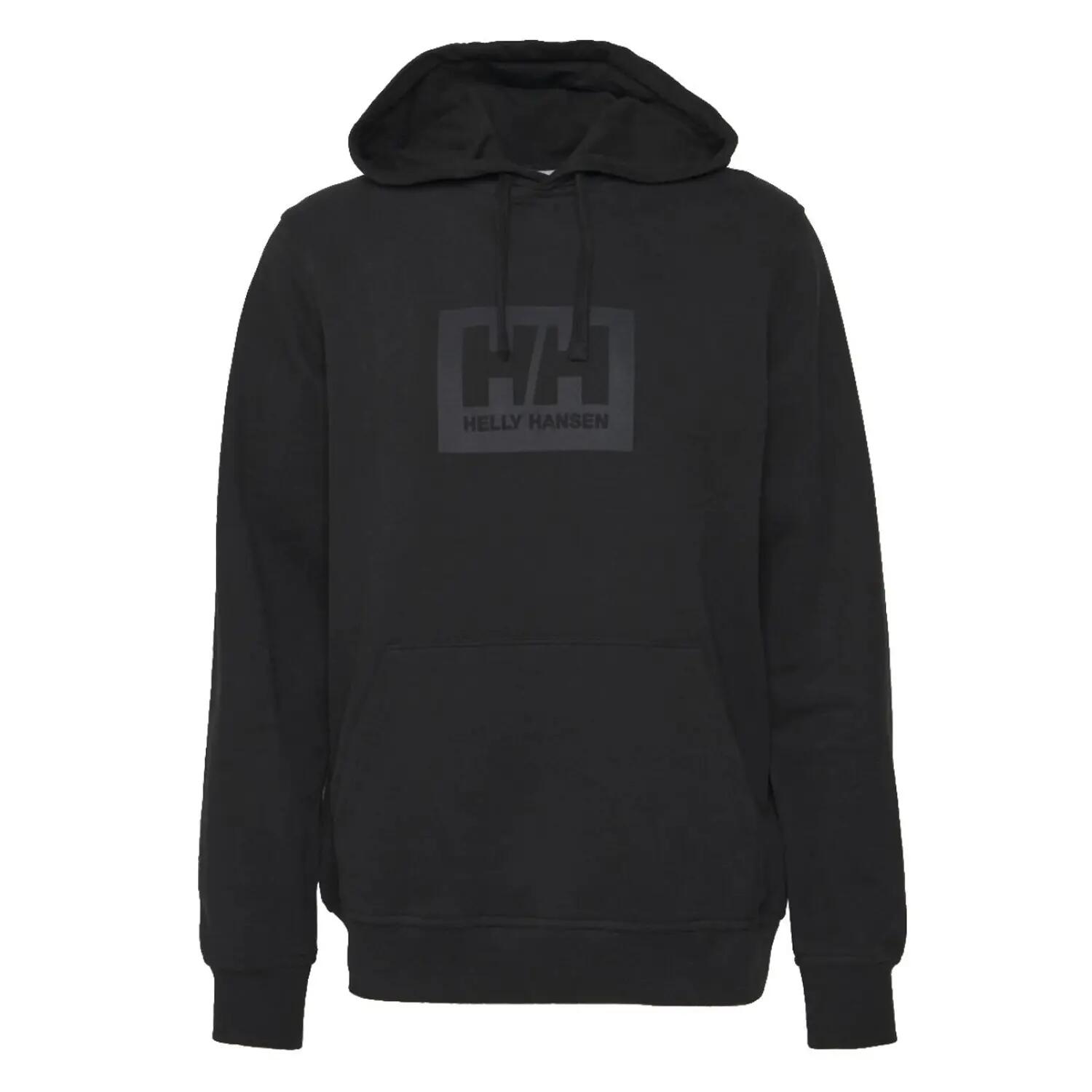 Mens Box Hoodie (Black) 2/3