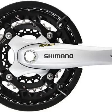 SHIMANO FC-T521 Triple Crankset 175mm 24-32-44 Octalink 10-speed compatible