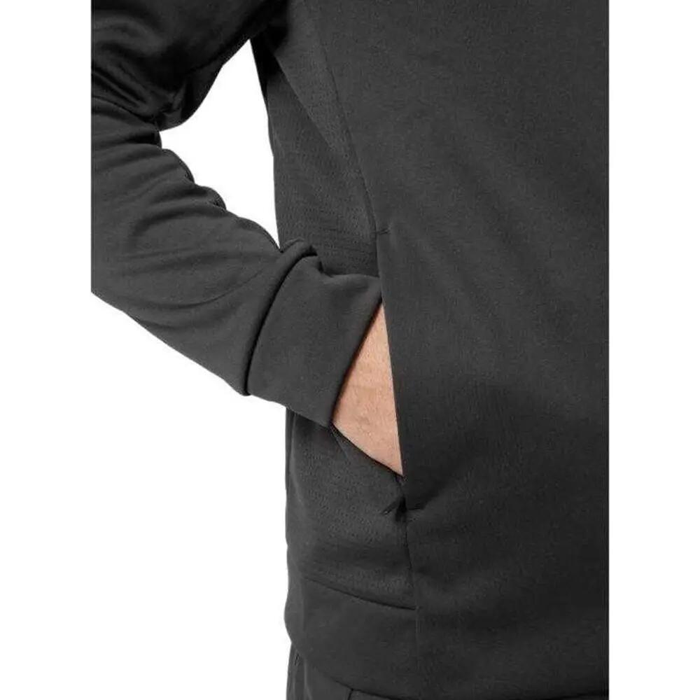 Fleecejacke für , Stehkragen Herren Grau 4/5