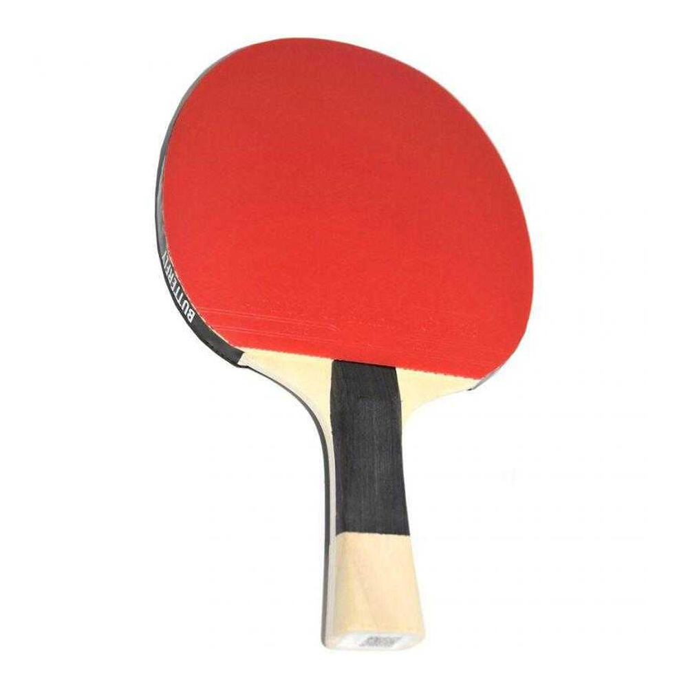 "Timo Boll SG33" Tischtennisschläger Damen und Herren Schwarz/Rot Einheitsgröße 2/3