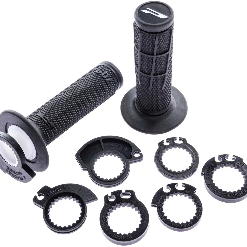 PROGRIP 709 SCS Rubber Throttle Grip, 115 mm Closed.