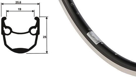 Przednie koło CONTEC Andra 10 + Shimano HB-QC400 28