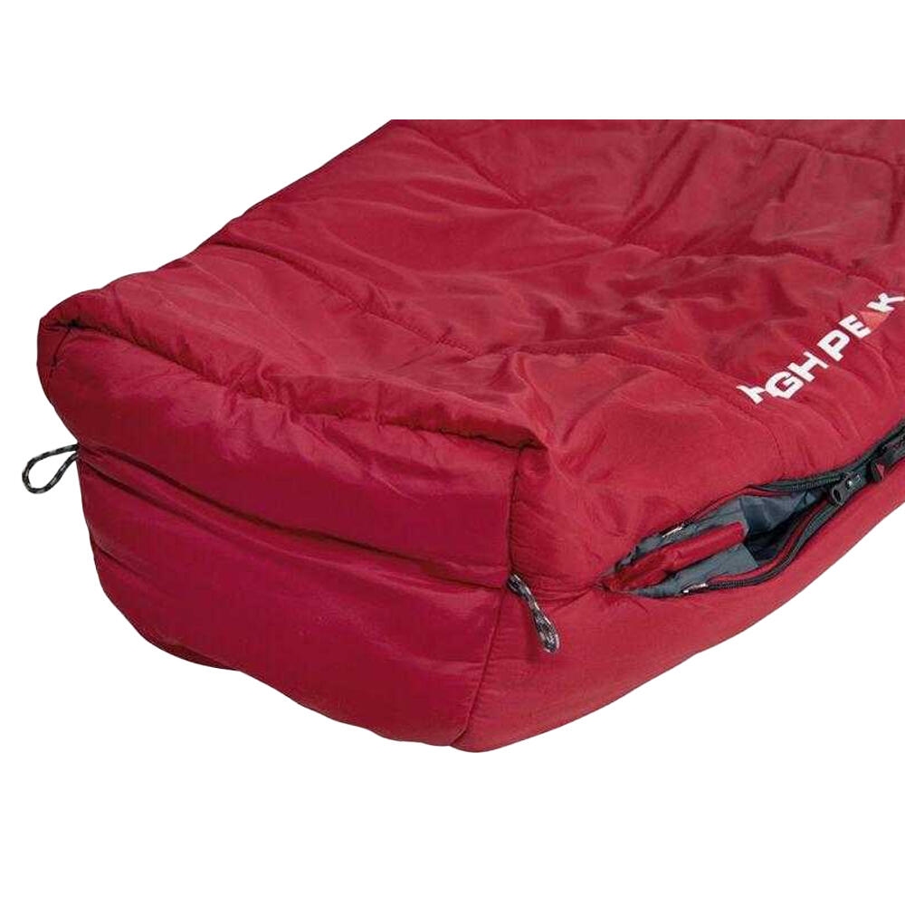 Saco de Dormir Hyperion Rojo, Gris, Plateado 3/4