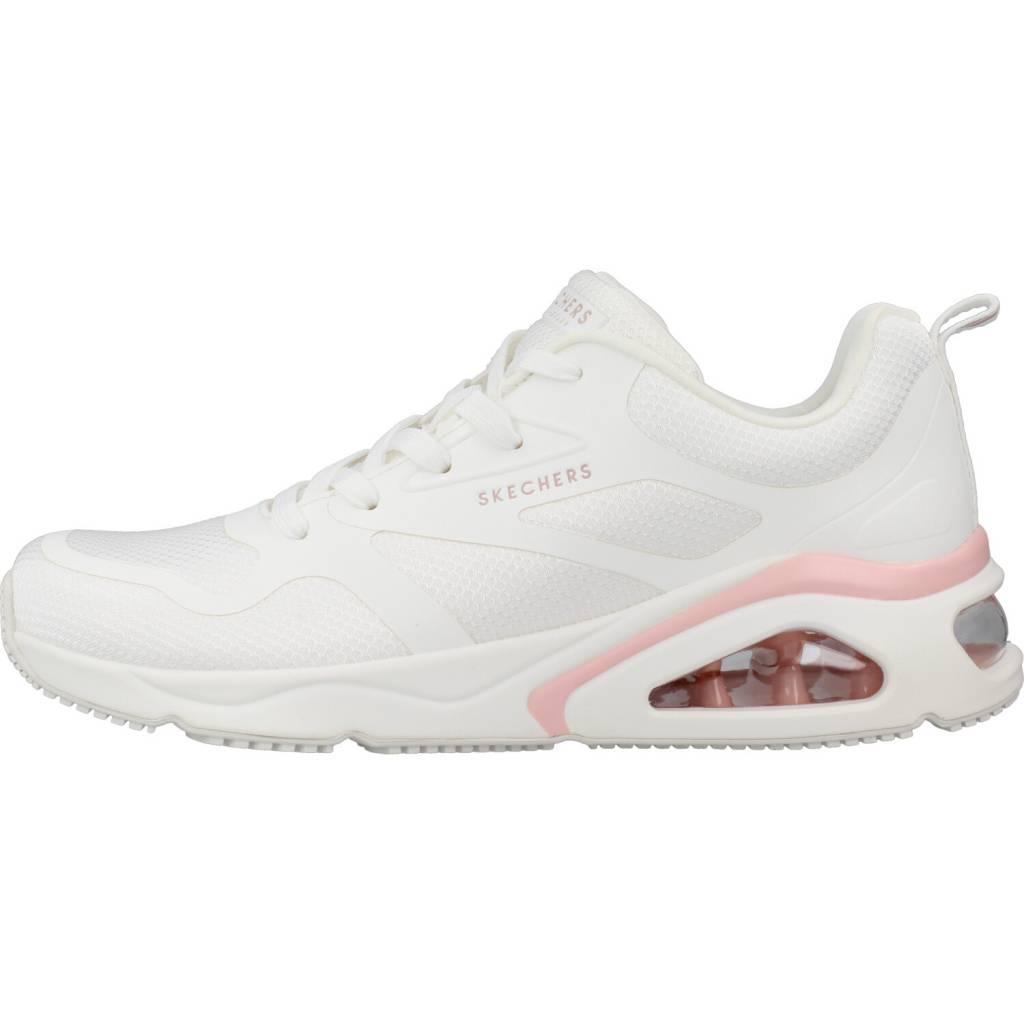 SKECHERS Femme TRES-AIR UNO REVOLUTION-AIRY Sneakers Rose Blanc 2/5