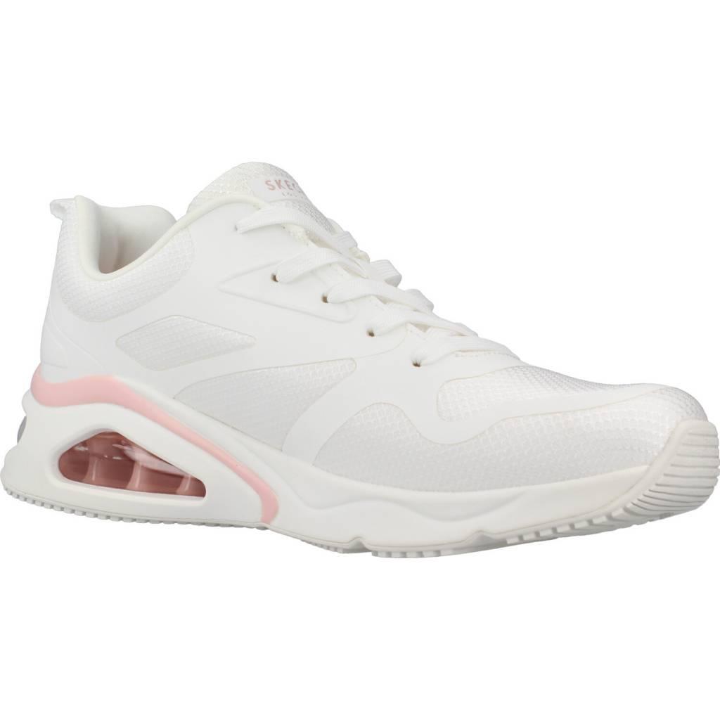 SKECHERS Femme TRES-AIR UNO REVOLUTION-AIRY Sneakers Rose Blanc 5/5