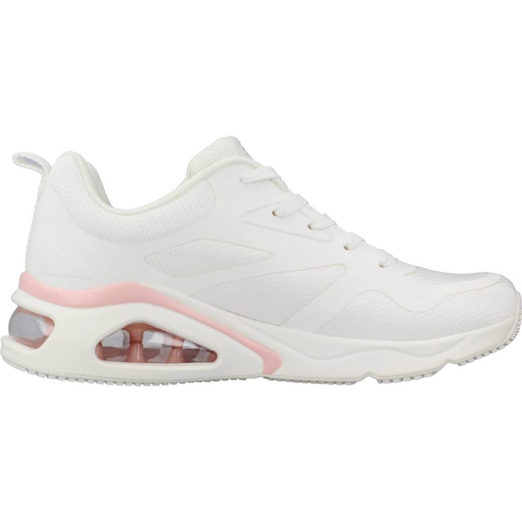 SKECHERS Femme TRES-AIR UNO REVOLUTION-AIRY Sneakers Rose Blanc 4/5