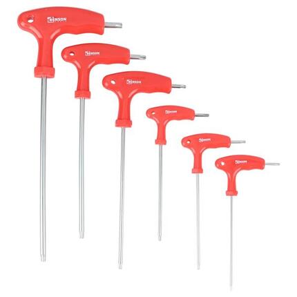 Juego de herramientas Juego de llaves T Torx de 6 piezas