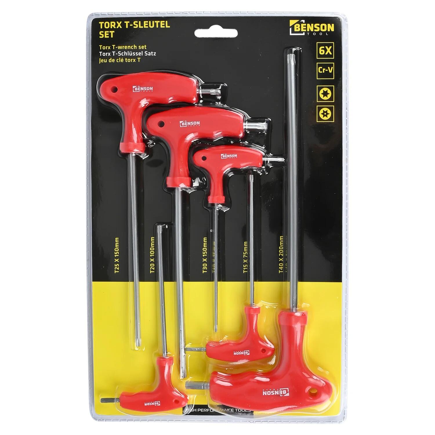 Jeu d'outils Jeu de clés Torx 6 pièces 4/5