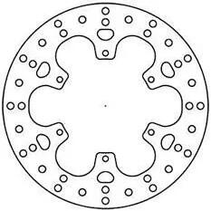 TRW Lucas Brake Disc MST330 — Rigid Rotor.