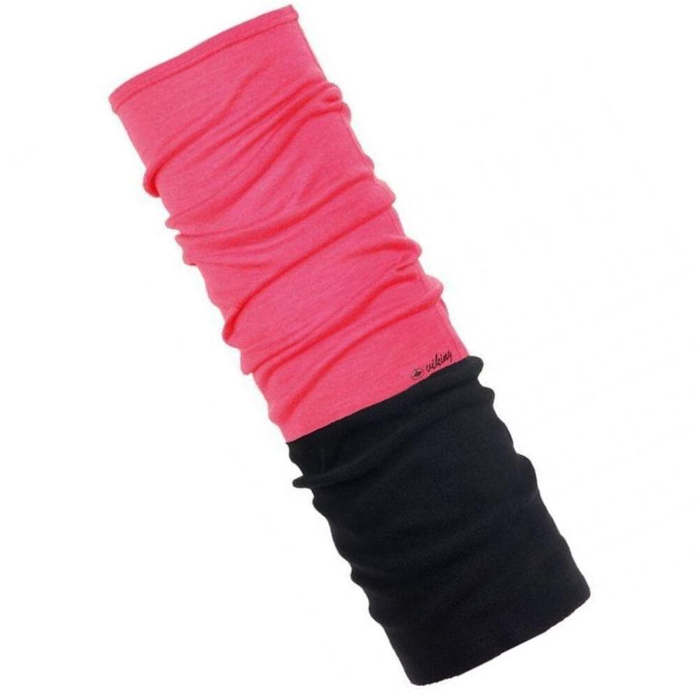 Bandana Diseño Color Sólido de Polartech para Adultos Unisex Negro, Rosa 2/2