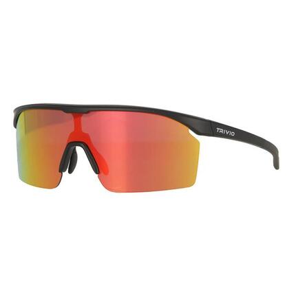 Trivio Noa lunettes cyclisme noires Revo Red avec verre transparent de rechange