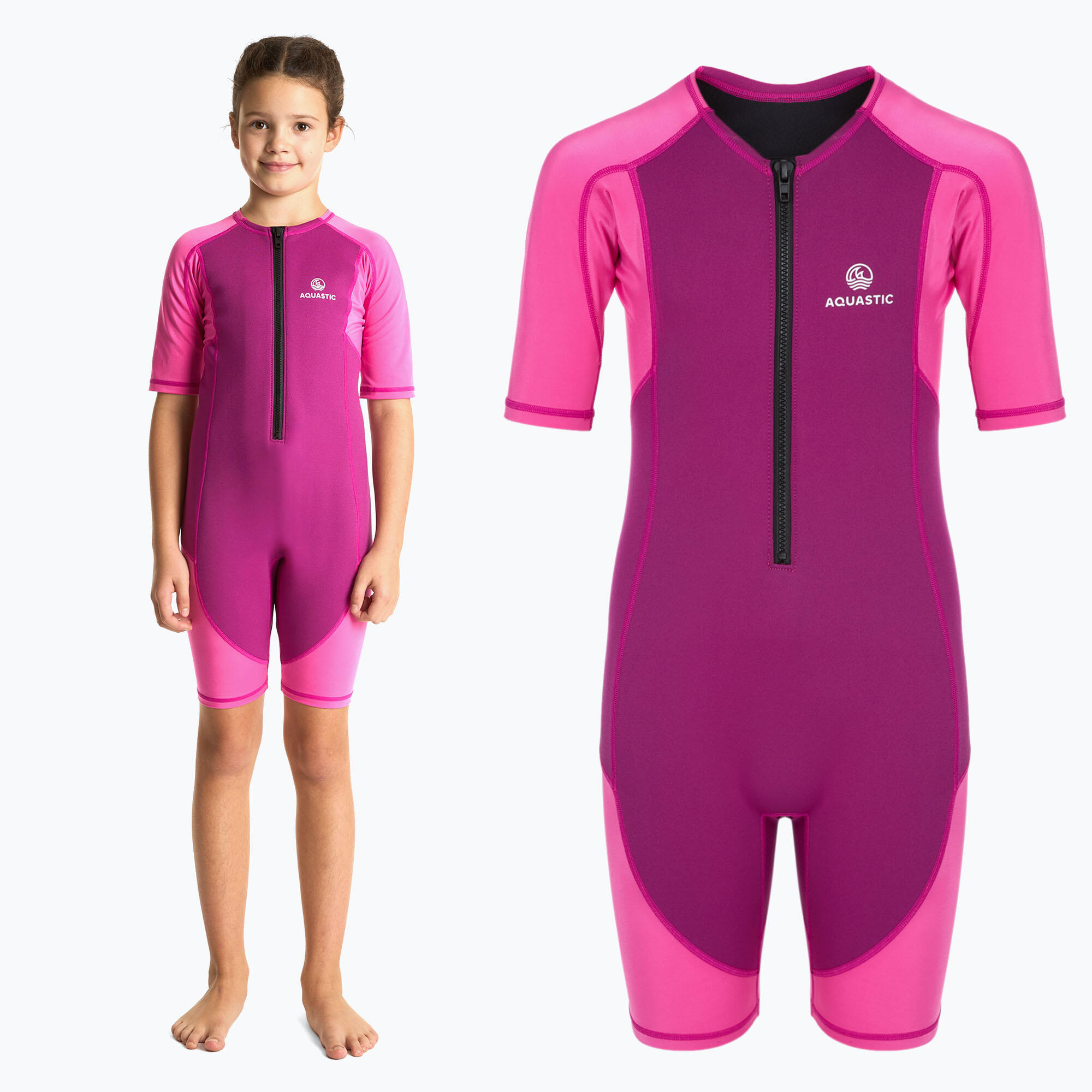 Spumă de surfing pentru copii AQUASTIC din neopren 1,5 mm WAVEY