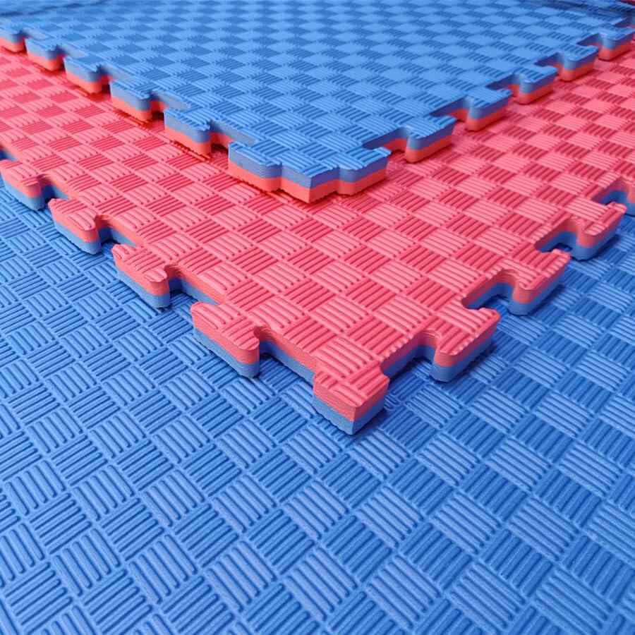 Tatami Puzzle EVA Pack 2 / 1 x 1 x 25mm (Vermelho-Azul) 7/7