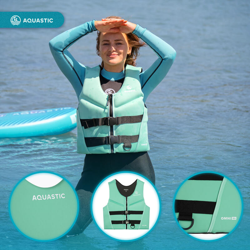 Vesta de salvare AQUASTIC Omni 50N din neopren