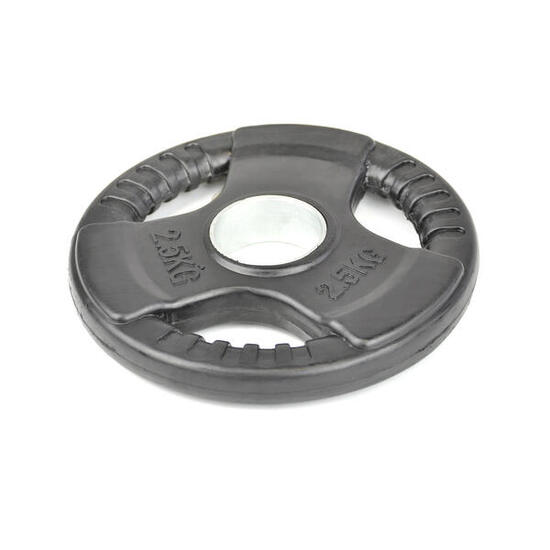 Gummiertes Fitnessgewicht MASTER 5 kg