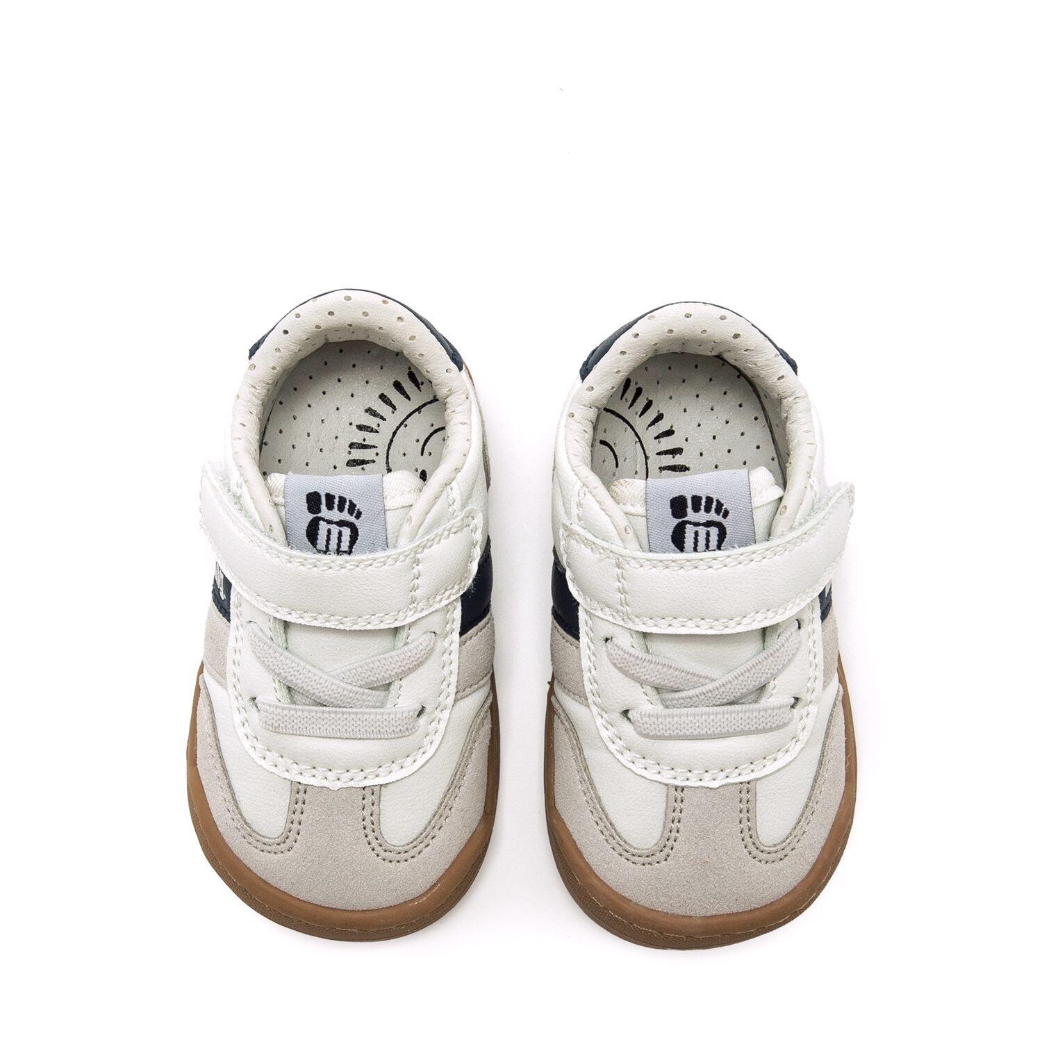 Sapatilhas menino barefoot mtng respect branco 2/7