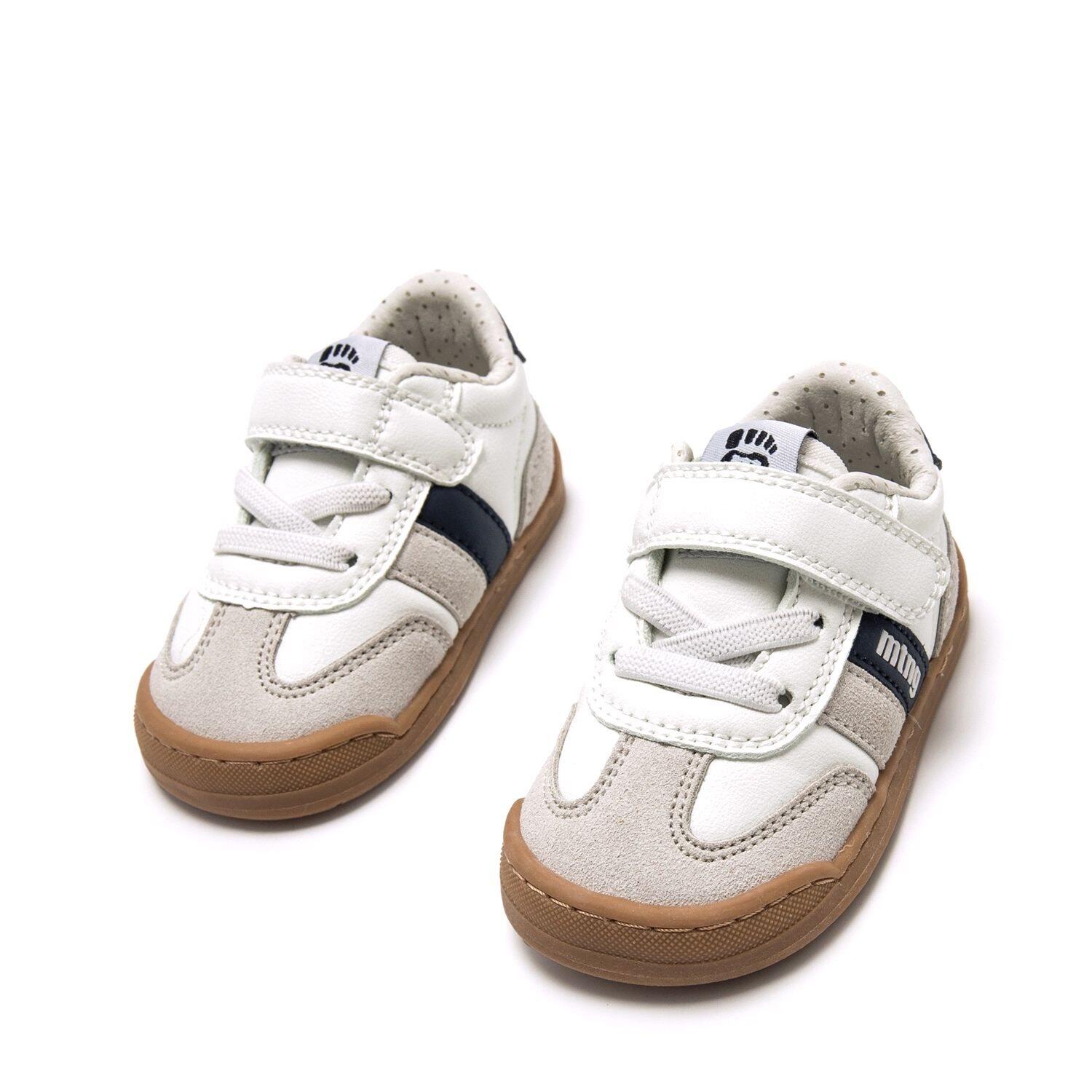 Sapatilhas menino barefoot mtng respect branco 6/7