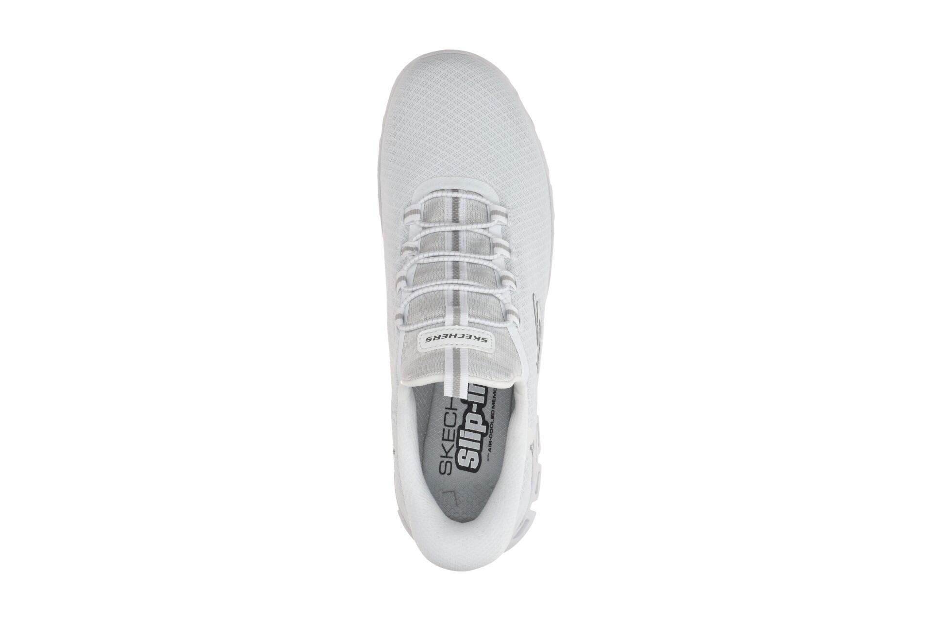 Baskets Skechers Glide-step - Noxus, Blanc, Hommes 6/7