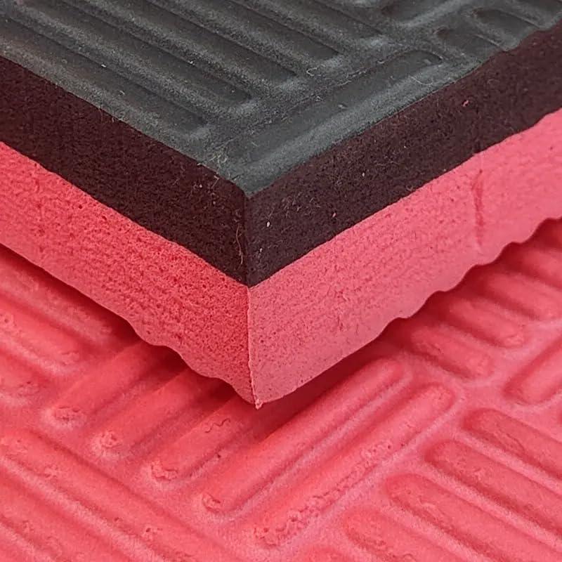 Tatami Puzzle EVA Pack 24 / 1 x 1 x 25mm (Vermelho-Preto) 7/7